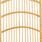 Bett mit Lattenrost Rattan DOMEYROT 140 x 200 cm Hellbraun