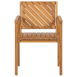 Gartenmöbel Set 6-Sitzer BARATTI Akazienholz Braun