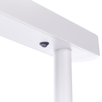 LED Stehlampe PERSEUS Metall Weiss