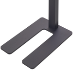LED Stehlampe TAURUS mit Dimmer Metall Schwarz