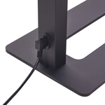 LED Stehlampe TAURUS mit Dimmer Metall Schwarz