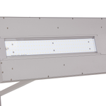 LED Stehlampe TAURUS mit Dimmer Metall Silber