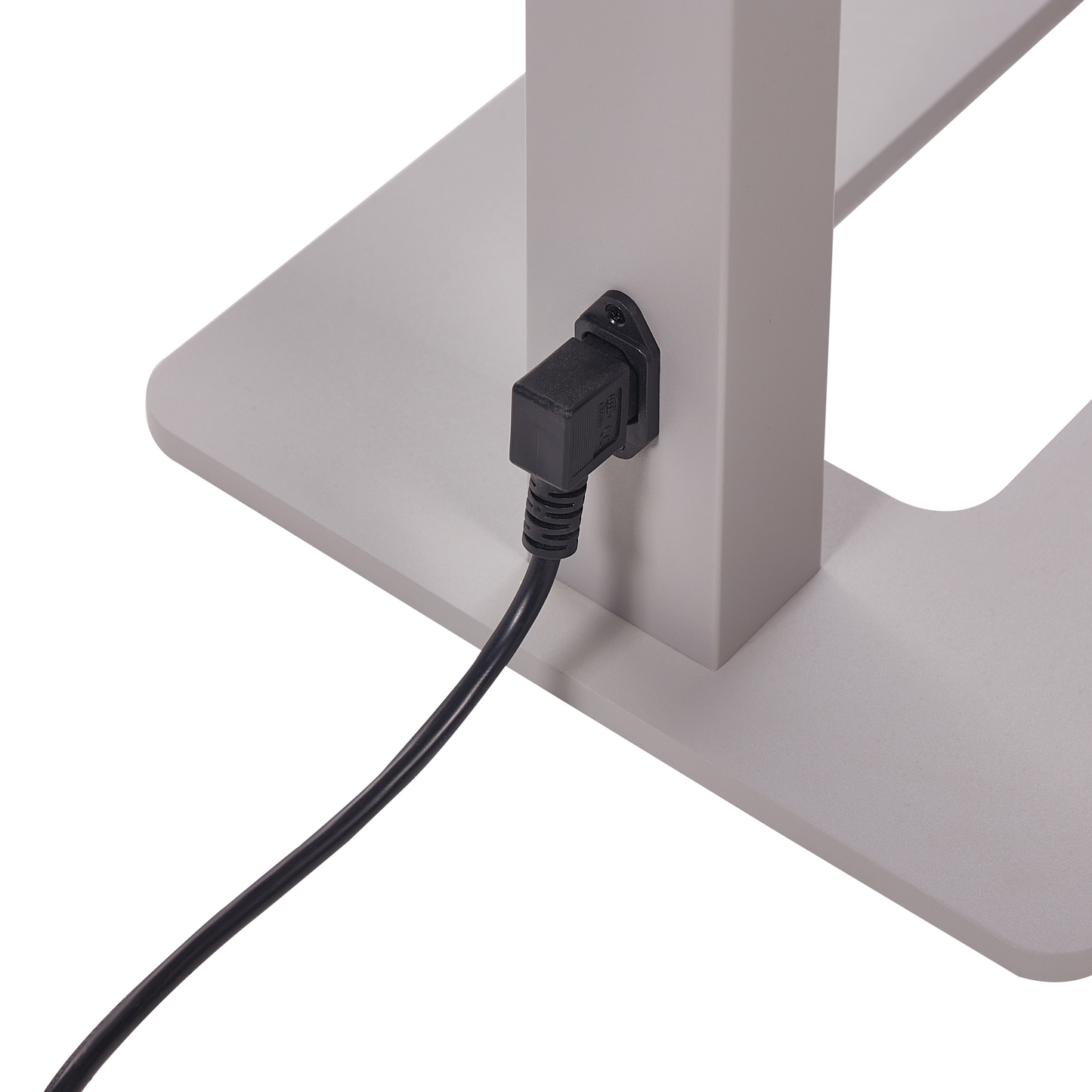 LED Stehlampe TAURUS mit Dimmer Metall Silber