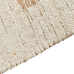 Teppich Baumwolle / Jute beige 300 x 400 cm geometrisches Muster Kurzflor ZIARAT