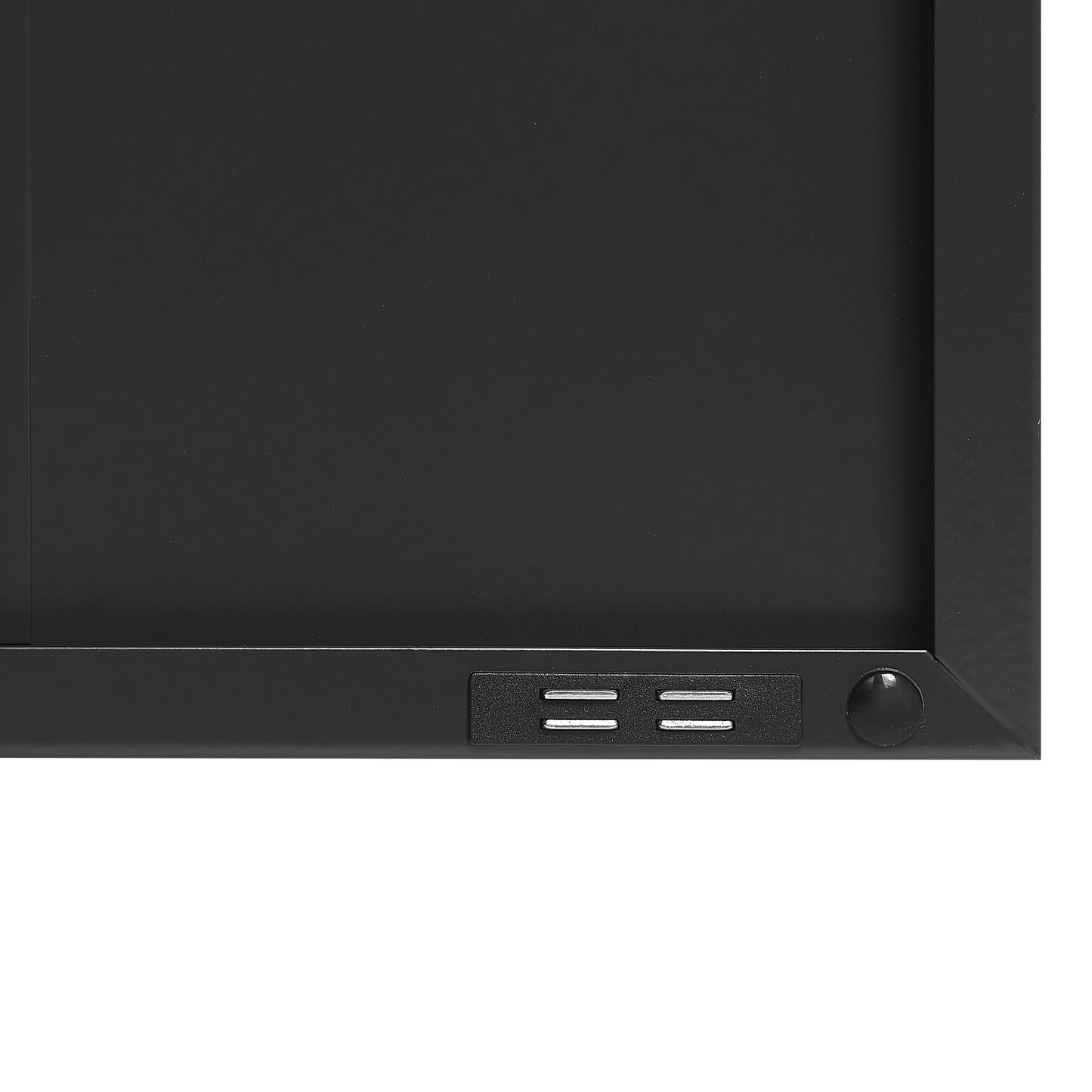 Büroschrank VARNA Metall Schwarz