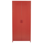 Büroschrank VARNA Metall Rot