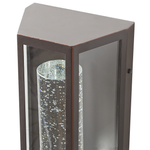LED Aussenwandleuchte FRUID mit Bewegungsmelder Braun