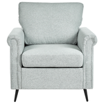 Sessel VIETAS Stoff Hellgrau