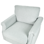 Sessel VIETAS Stoff Hellgrau