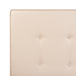Bett mit Lattenrost Stoff AMBASSADOR 160 x 200 cm Beige