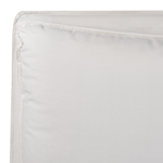 Bett mit Stauraum Samtstoff BAJONNA 160 x 200 cm Weiss