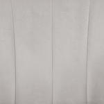 Sessel LACONIA Samtstoff Hellgrau