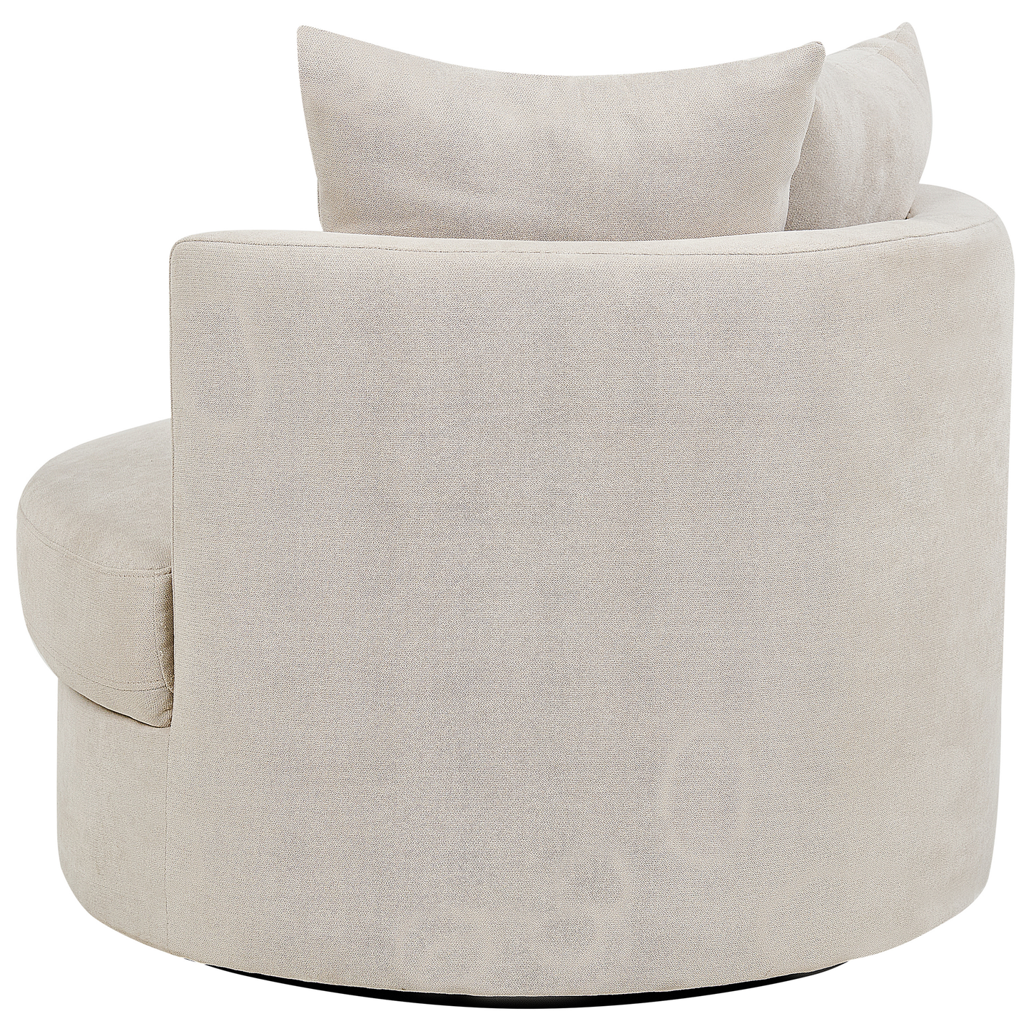 Drehsessel DALBY Stoff Hellbeige