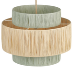 Hängelampe PALBRA Papier Naturfarben