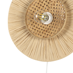 Wandlampe YAAPI Papier Naturfarben