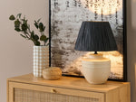Tischleuchte TIGRE Keramik Beige