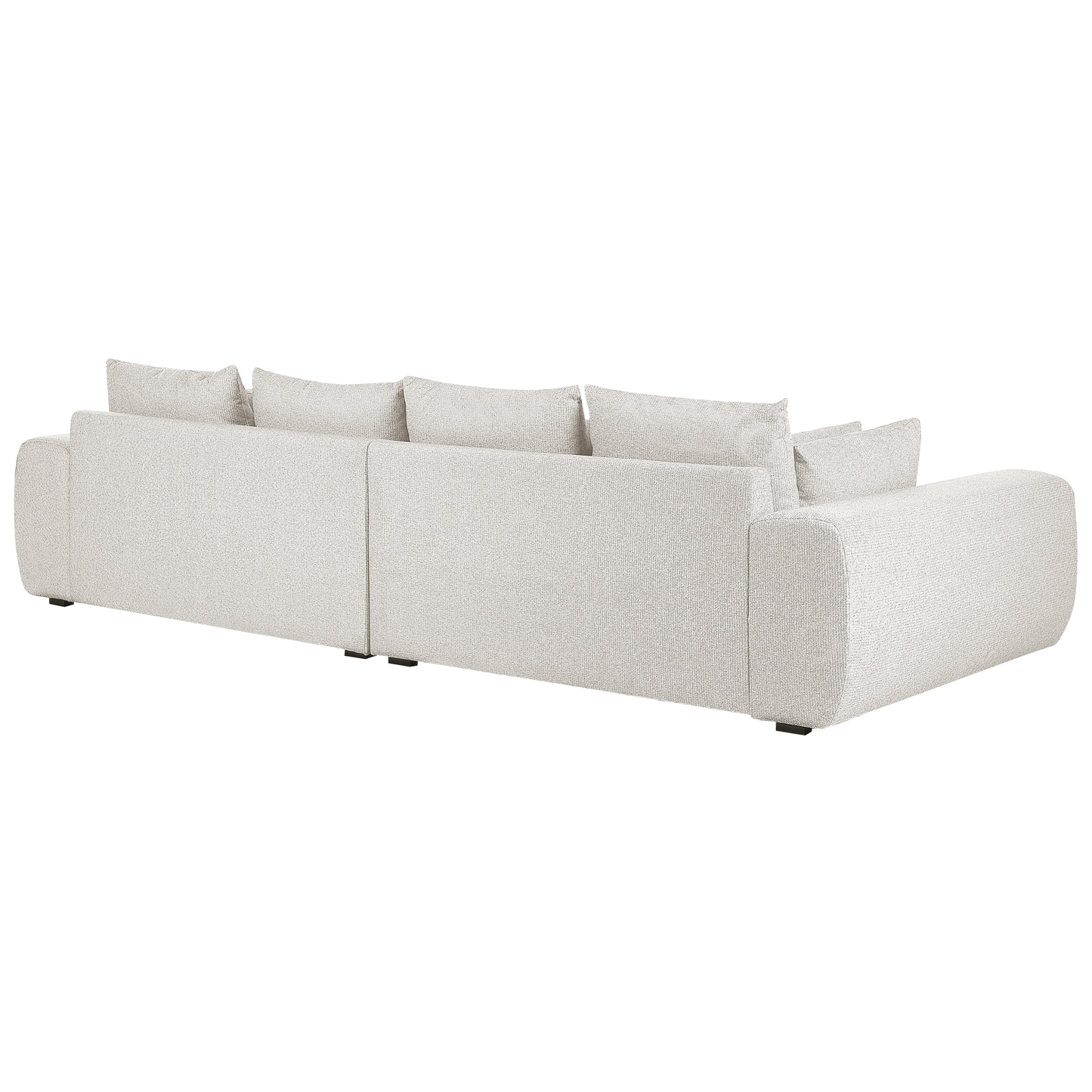 Wohnlandschaft beige 4-Sitzer TORPO