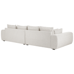 Wohnlandschaft beige 4-Sitzer TORPO
