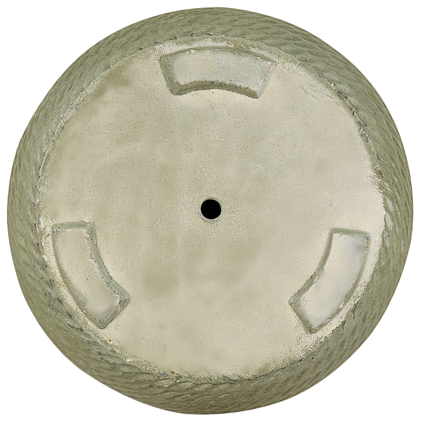 Blumentopf olivgrün rund 39 x 39 x 44 cm LIVADIA