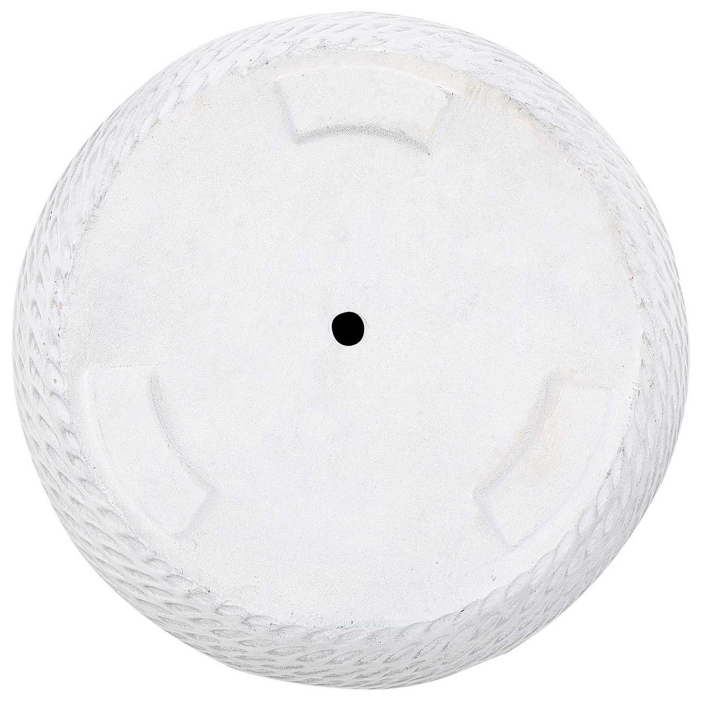 Blumenkübel LIVADIA Stein 39 cm Cremeweiss