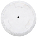 Blumenkübel LIVADIA Stein 39 cm Cremeweiss