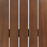 Garten Beistelltisch Akazienholz dunkelbraun AMANTEA