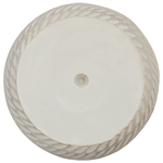 Blumenkübel LIVADIA Stein 20 cm Taupe