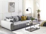 Wohnlandschaft grau 4-Sitzer TORPO