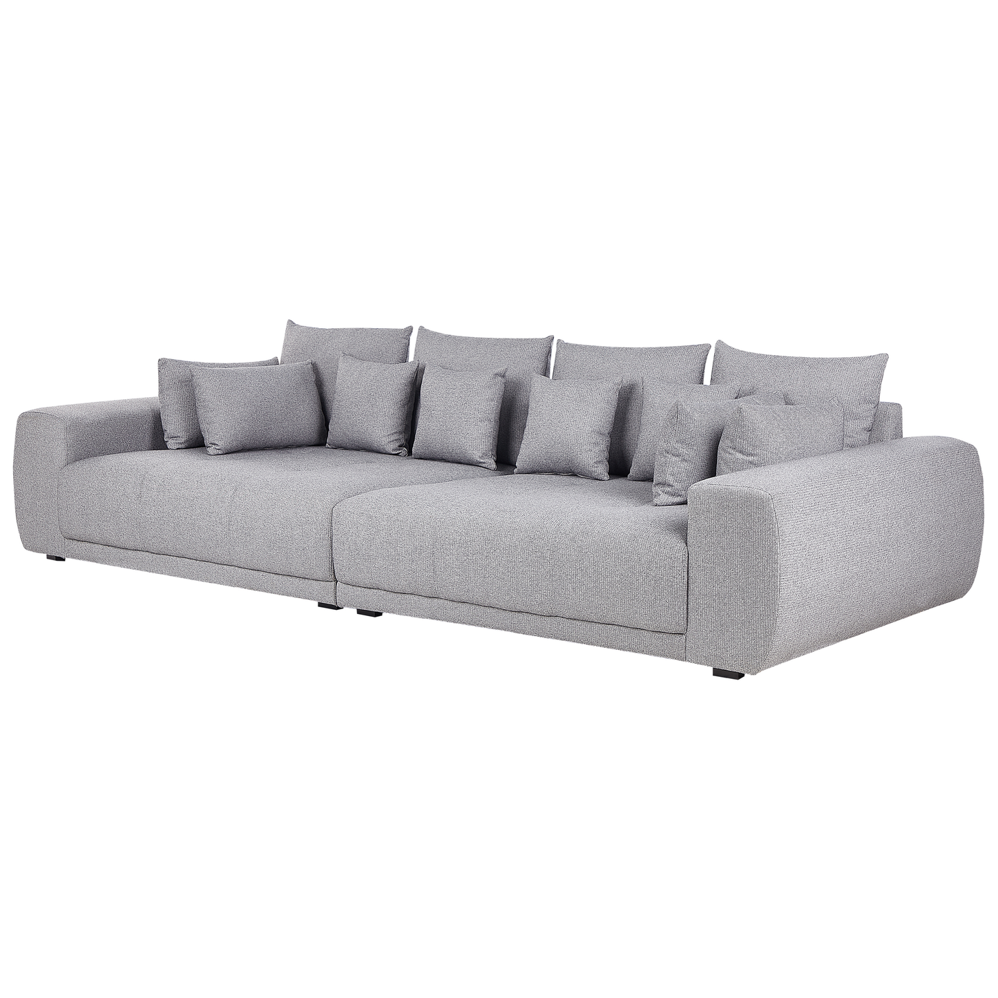 Wohnlandschaft grau 4-Sitzer TORPO