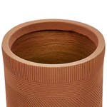 Blumentopf goldbraun rund 31 x 31 x 31 cm VOULA