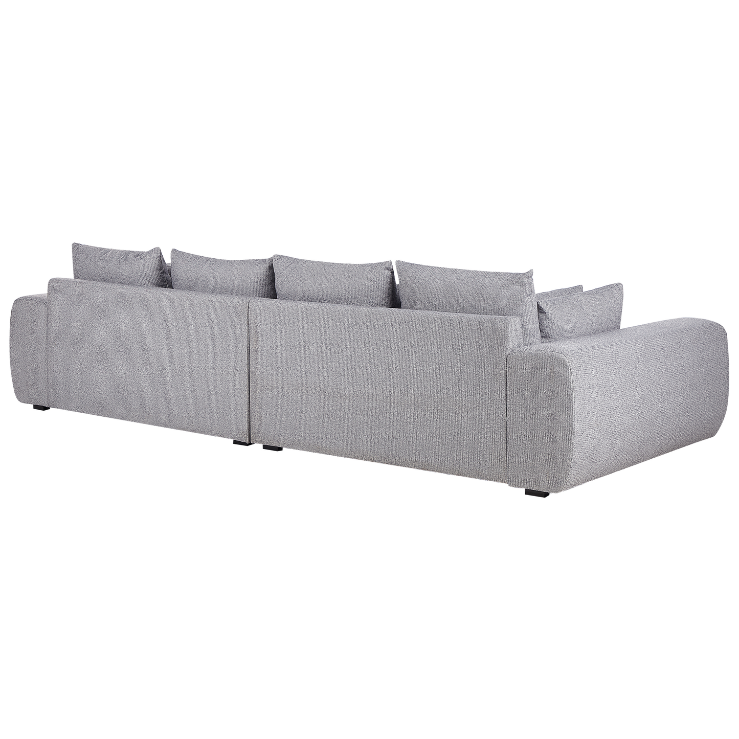 Wohnlandschaft grau 4-Sitzer TORPO