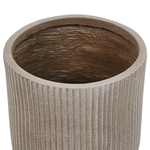 Blumentopf taupe rund 24 x 24 x 24 cm DARIA
