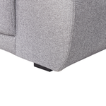Wohnlandschaft grau 4-Sitzer TORPO