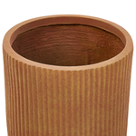 Blumentopf goldbraun rund 24 x 24 x 24 cm DARIA