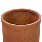 Blumenkübel VOULA Stein 36 cm Goldbraun