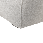 3-Sitzer Ecksofa hellbeige linksseitig DOLVA