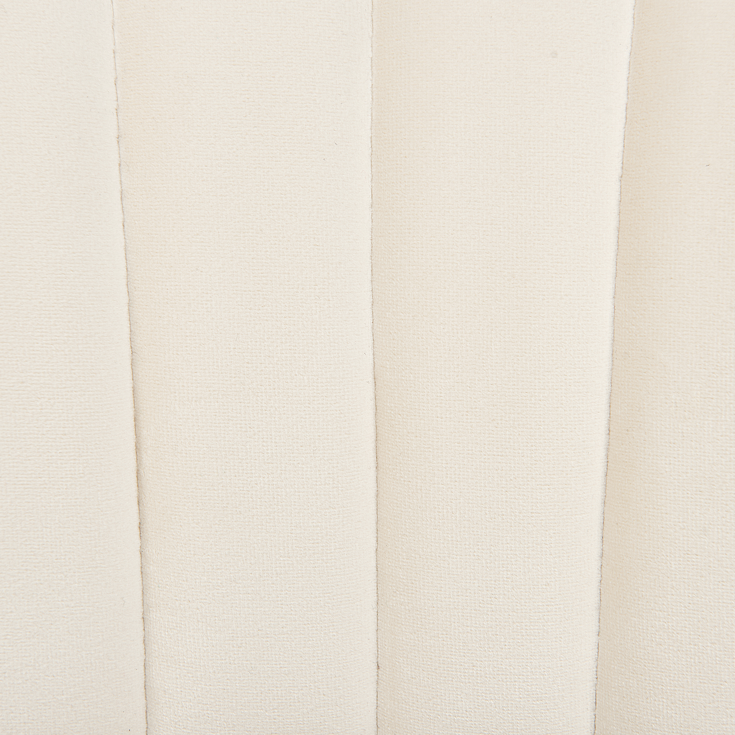 Esszimmerstuhl 2er Set MARIPOSA Samtstoff Creme