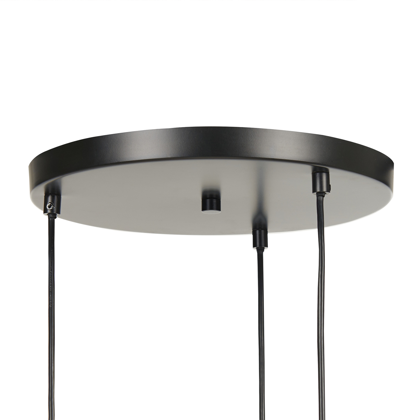 Hängelampe Rauchglas grau 3-flammig Kegelform SHERRY