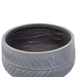 Blumentopf grau rund 35 x 35 x 19 cm FTERO