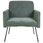 Sessel NARKEN Cord Dunkelgrün