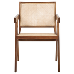 Esszimmerstuhl WESTBROOK Mahagoniholz Dunkelbraun