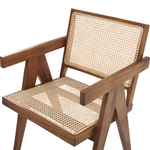 Esszimmerstuhl WESTBROOK Mahagoniholz Dunkelbraun