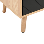 Schrank BRISTOW 84 cm Schwarz