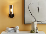 Wandlampe PURIRI Metall Schwarz