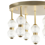 Deckenlampe YOWAKA Metall Gold