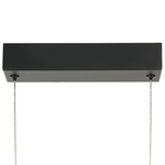 Hängelampe Metall schwarz integriertes LED-Licht HENRY