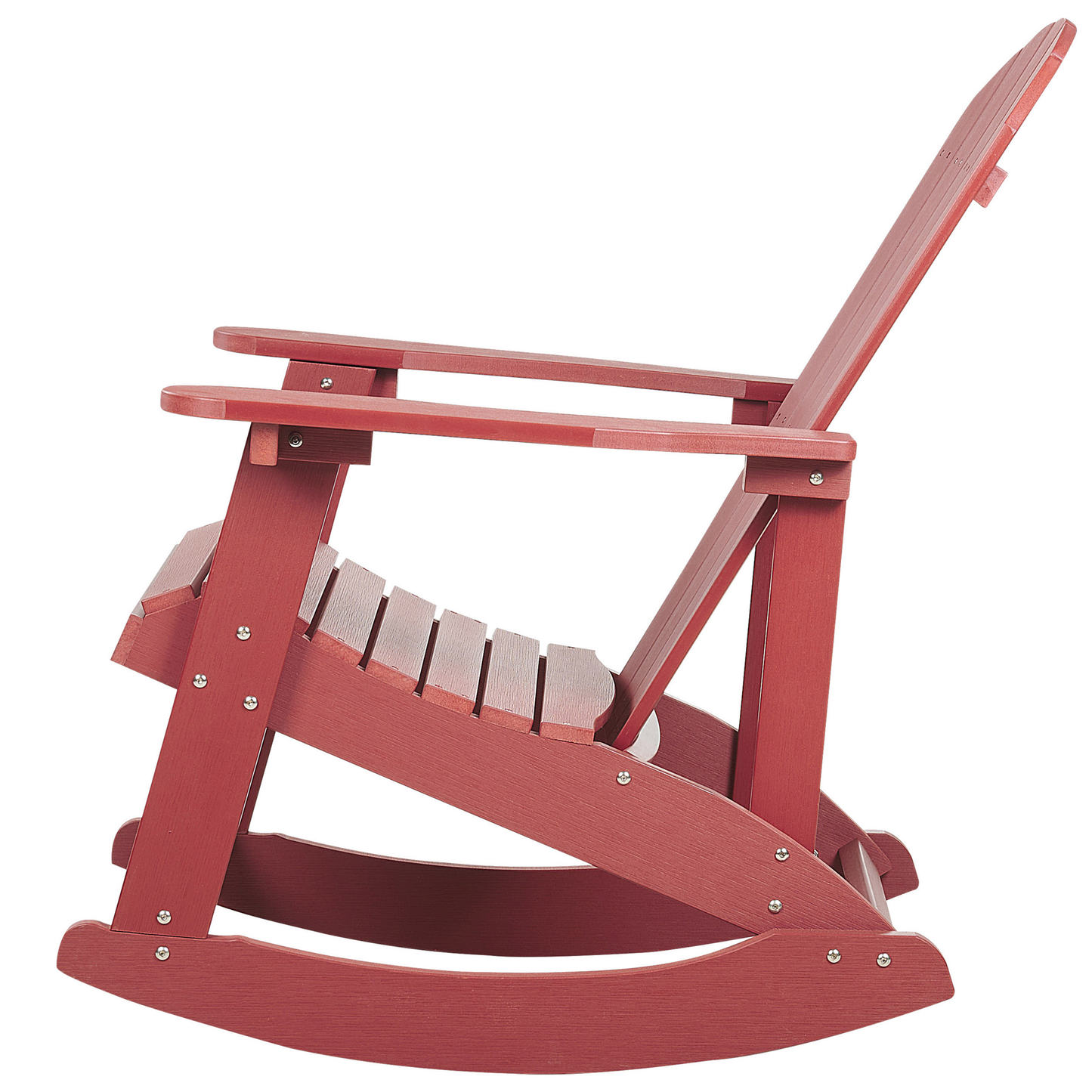 Garten-Schaukelstuhl ADIRONDACK Rot