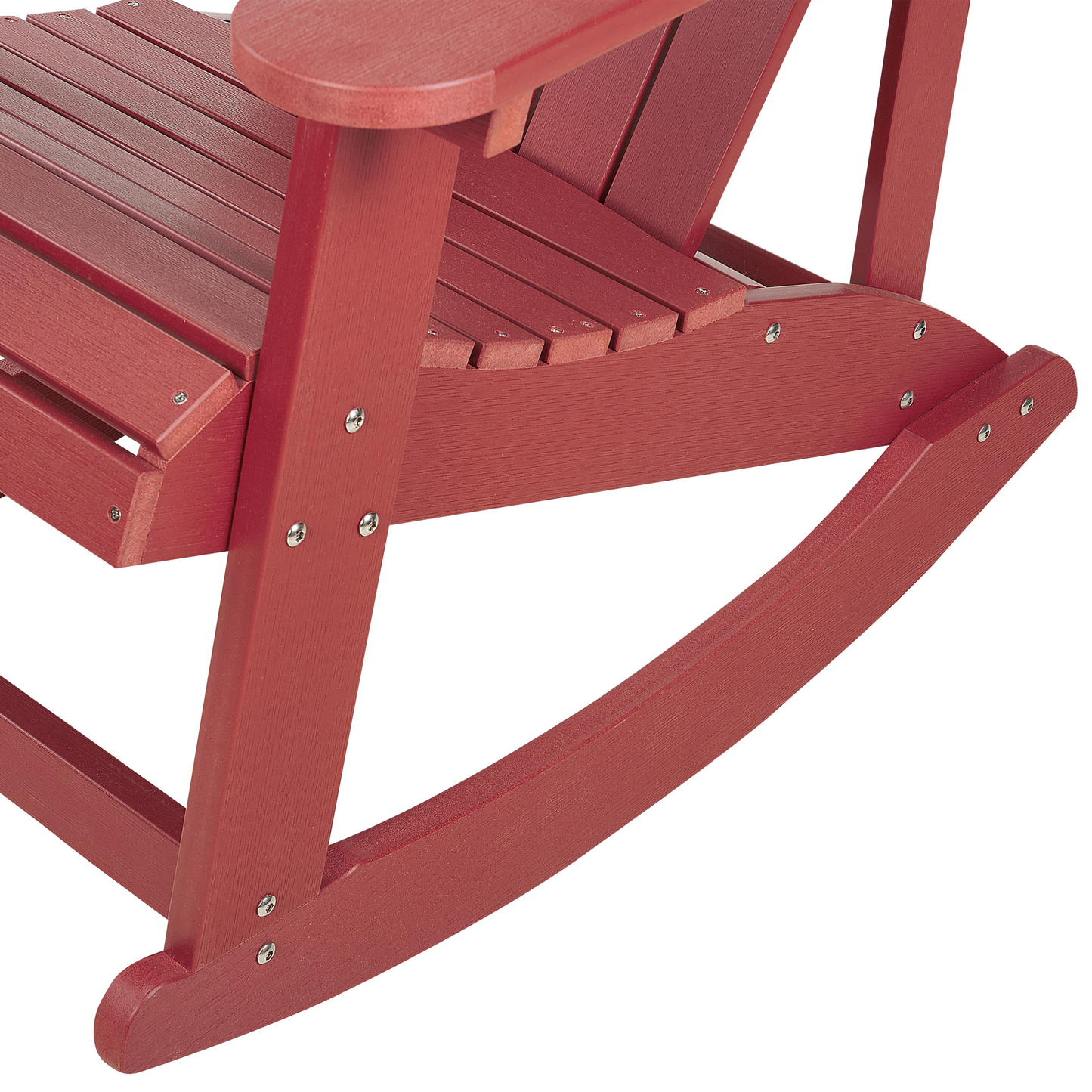 Garten-Schaukelstuhl ADIRONDACK Rot