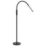 LED Steh- / Tischlampe klemmbar APUS mit Dimmer Metall Schwarz