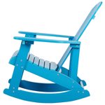 Garten-Schaukelstuhl ADIRONDACK Blau